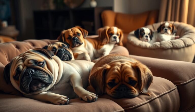 laziest dog breeds