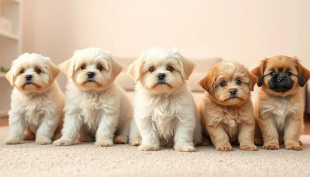small fluffy dogs